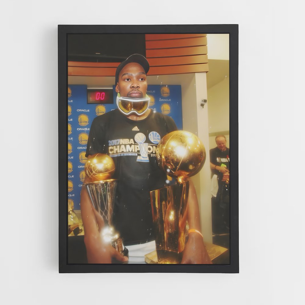 Poster Double Victoire – affiche Basketball (vue 2)
